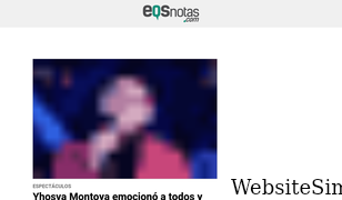 eqsnotas.com Screenshot