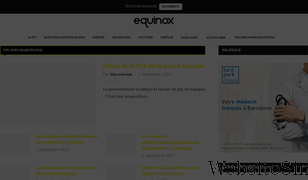 equinoxmagazine.fr Screenshot
