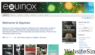 equinoxpub.com Screenshot