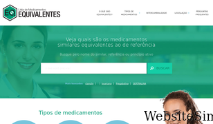 equivalentes.com.br Screenshot