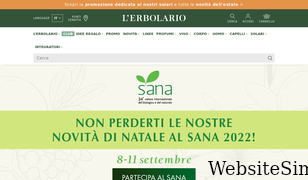 erbolario.com Screenshot
