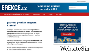 erekce.cz Screenshot
