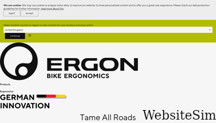 ergonbike.com Screenshot