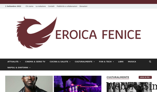 eroicafenice.com Screenshot