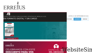 erreius.com Screenshot