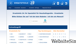 ersatzteile-24.com Screenshot