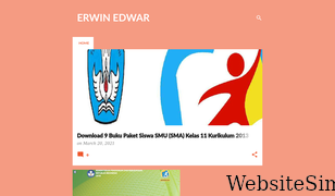 erwinedwar.com Screenshot
