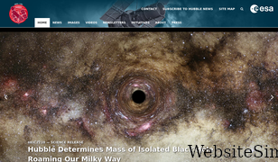 esahubble.org Screenshot