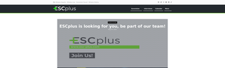 esc-plus.com Screenshot