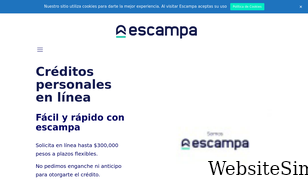 escampa.mx Screenshot