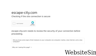 escape-city.com Screenshot