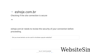 eshoje.com.br Screenshot