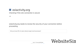 eslactivity.org Screenshot