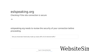 eslspeaking.org Screenshot