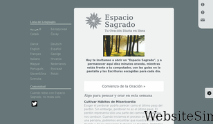 espaciosagrado.com Screenshot