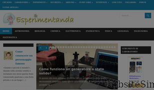 esperimentanda.com Screenshot