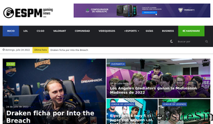 esportmaniacos.com Screenshot