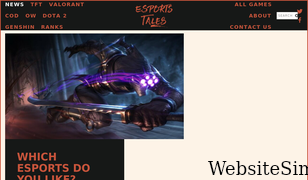 esportstales.com Screenshot