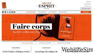 esprit.presse.fr Screenshot