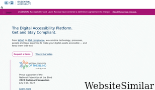 essentialaccessibility.com Screenshot