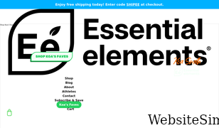 essentialelementsnutrition.com Screenshot