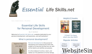 essentiallifeskills.net Screenshot