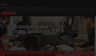 essentialworship.com Screenshot