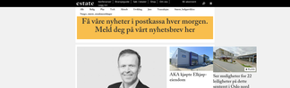 estatenyheter.no Screenshot
