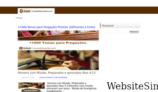 estudosbiblicosonline.com.br Screenshot