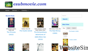 esubmovie.com Screenshot
