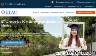 etac.edu.mx Screenshot