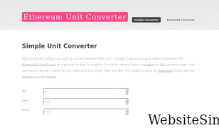 eth-converter.com Screenshot