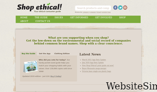 ethical.org.au Screenshot