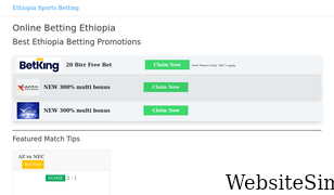 ethiopiabetting.com Screenshot