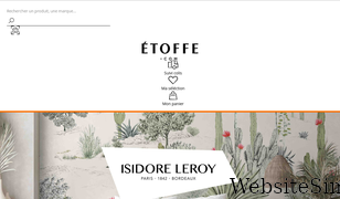 etoffe.com Screenshot