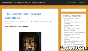 etorrent.org Screenshot