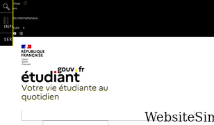 etudiant.gouv.fr Screenshot