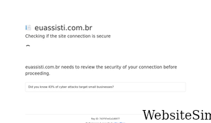 euassisti.com.br Screenshot