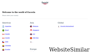 eucerin.com Screenshot