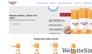 eucerin.es Screenshot