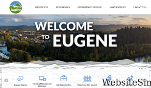eugene-or.gov Screenshot