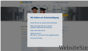 euro-fh.de Screenshot