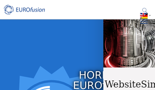 euro-fusion.org Screenshot