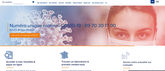 eurofins-biologie-medicale.com Screenshot