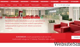 euromedic.rs Screenshot