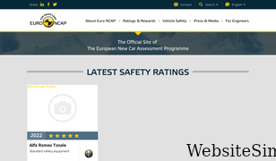 euroncap.com Screenshot