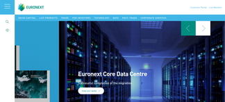 euronext.com Screenshot