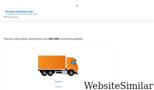 europe-camions.com Screenshot