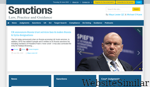 europeansanctions.com Screenshot