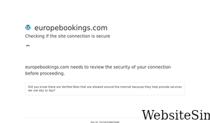 europebookings.com Screenshot